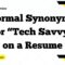 Synonyms for technology