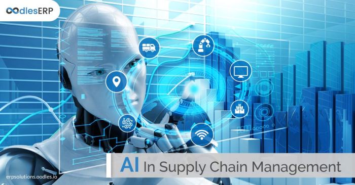 Use of technology to improve supply chain article