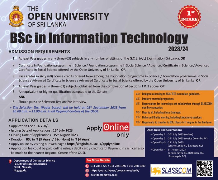 Information technology degree